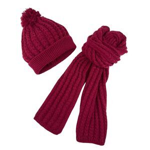 5191 Knitted Scarves Soft Warm Cozy Scarf Knit For Fall